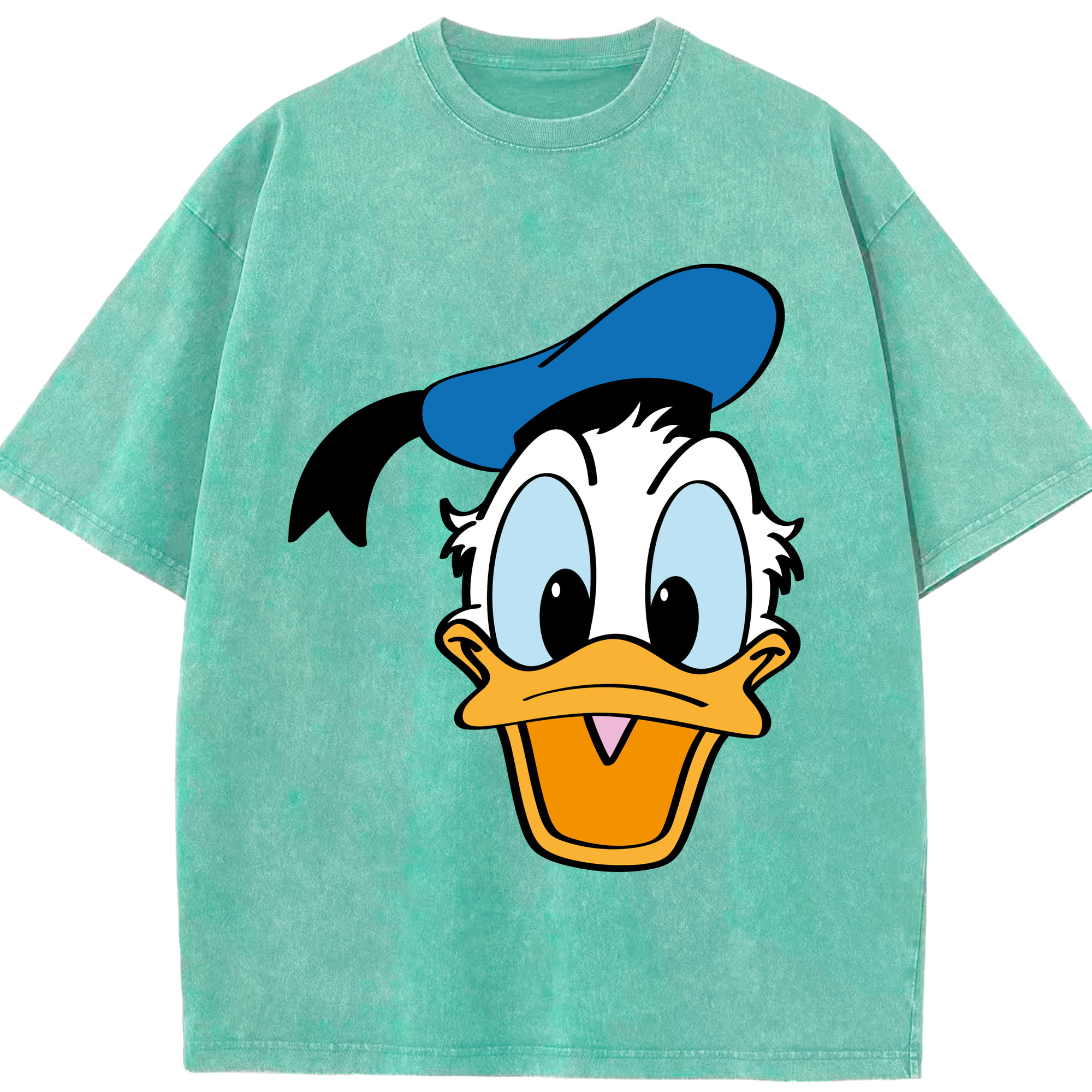 （画像用） ミッキーマウス Mickey Mouse 綿100% ヴィンテージ風 半袖Tシャツ（フロントプリント）
